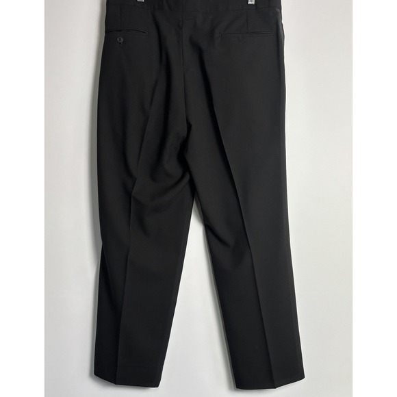 Stafford Formal Wear Mens Black Tuxedo Jacket and Pants Suit Set 44R 36x30 - Picture 4 of 8